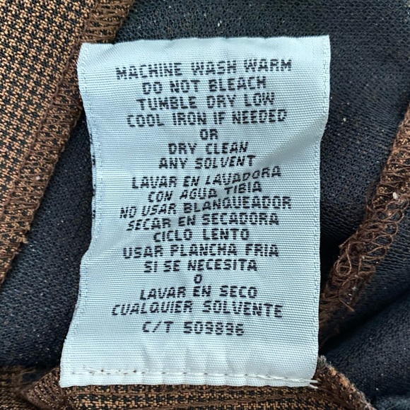 Vintage Brown Buttoned Top - Picture 8 of 8